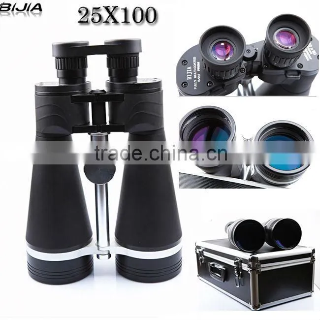 25X100 BAK4 coin operated binoculars