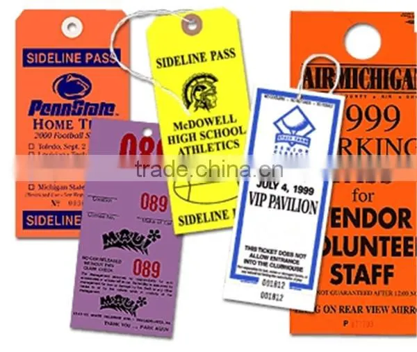 Cheap Wholesale Cardboard China hang tag for garment / jewelry tag / bracelet