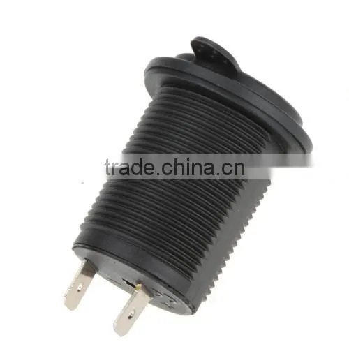 12-24V Accessory Power Socket Waterproof Motorcycle Motorbike Cigarette Lighter Socket