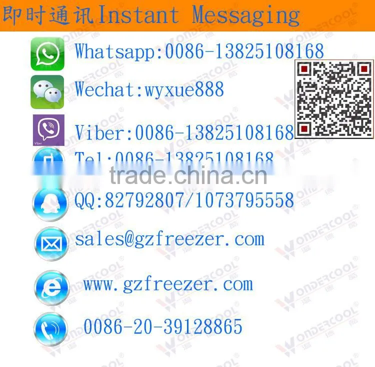 280L soft drink commercial used upright single door cooler