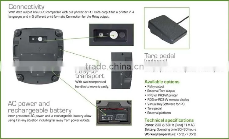 S3R-6KD Electronic Counting Weighing Scales with CE Approved