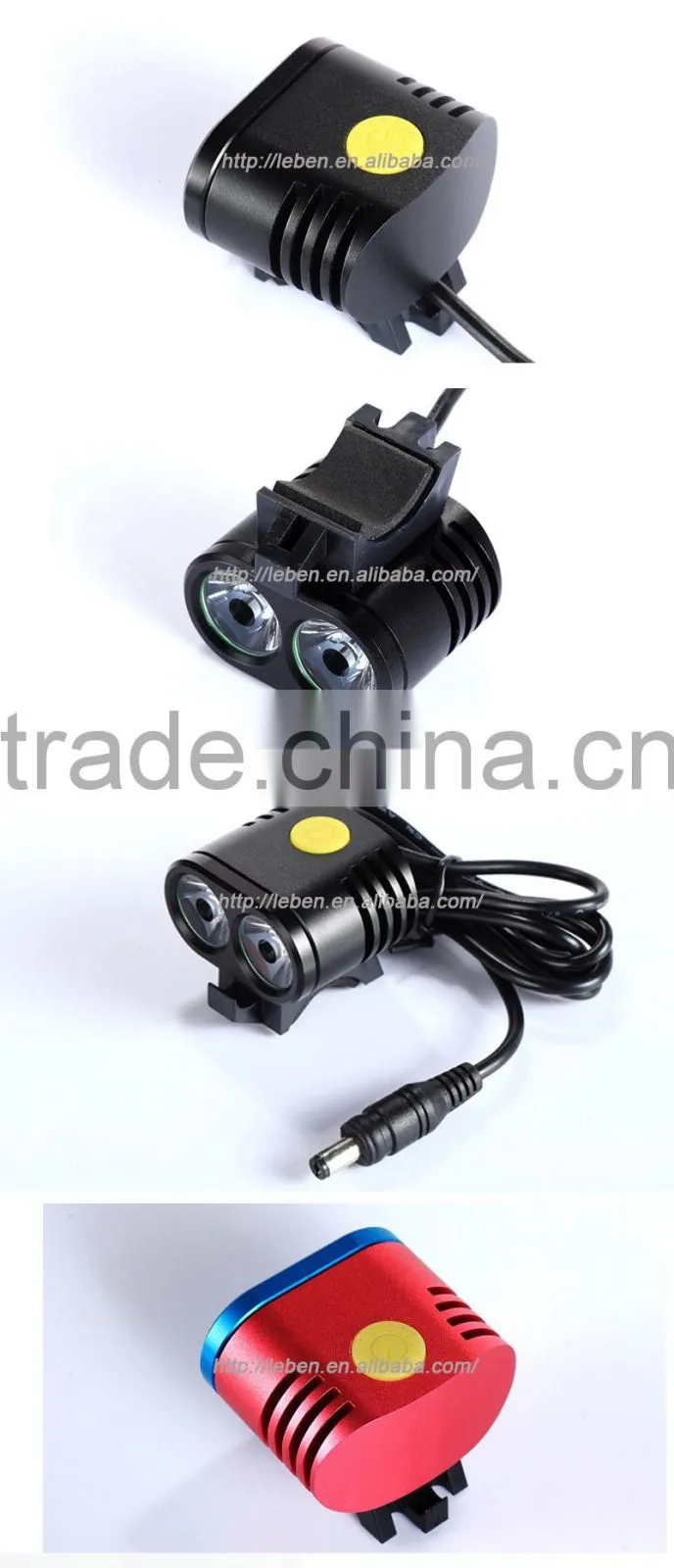 New Design 2 x Cree XM-L T6 LED outdoor riding bike mountain bicycle light