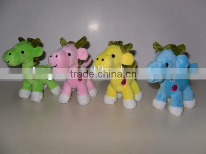 4 inch horse with Rattle