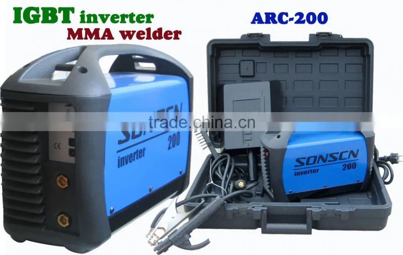 CE approval portable arc electric welder ZX7-200