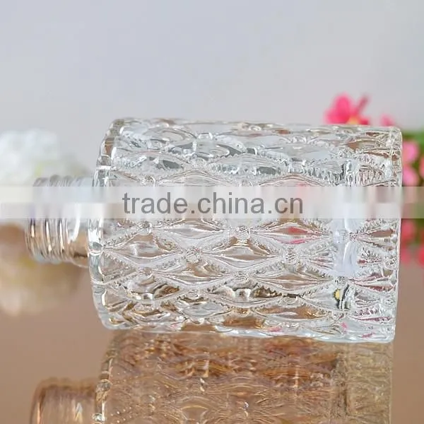 Luxurious glass reed diffuser bottle with 150ml capacity