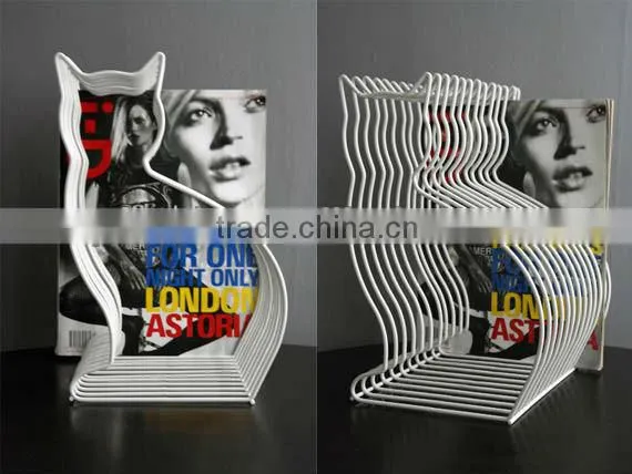 decorative commercial magazine rack