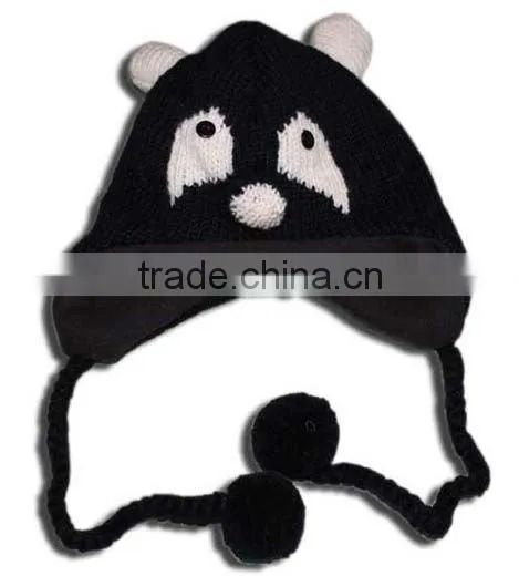 Knitted Children Mohawk Hat