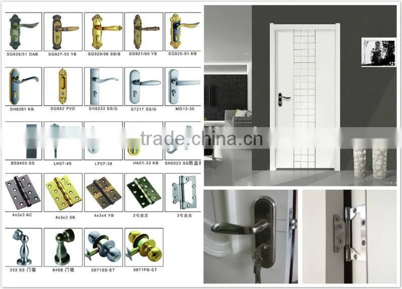 White balcony wooden glass door