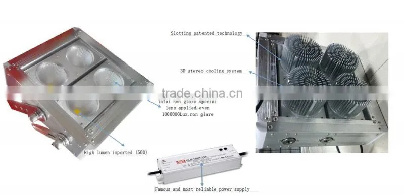 200W super bright led lighting and migraine for outdoor with indoor