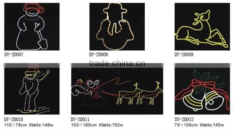 DONGYU santa claus led motif light