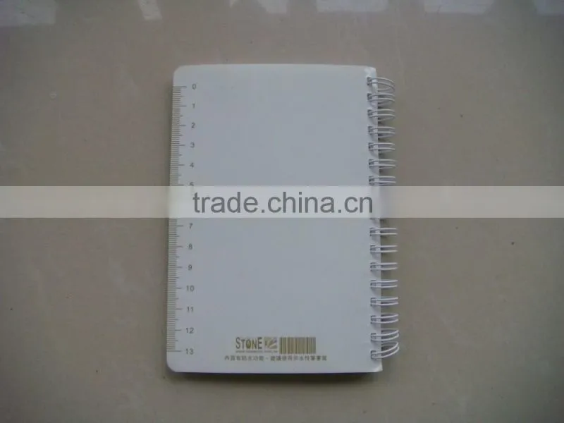 hard cover stone paper waterproof notebook
