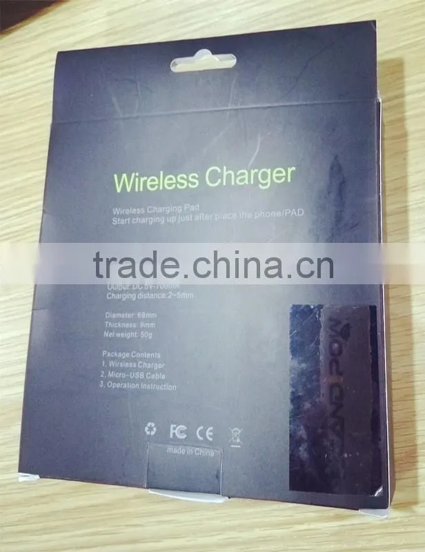 Qi Standard USB Wireless Battery Charger and Receiver for iPhone 6 and 6 Plus Battery Charger