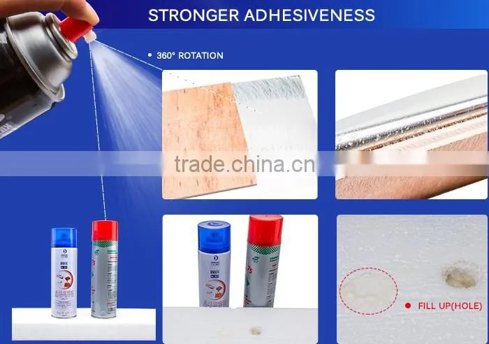 Multipurpose Silicone Sealant Aerosol Adhesive Spray