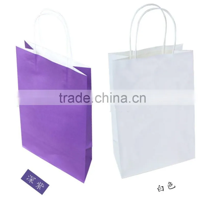 Gift, Garment, Shoes used printed craft paper bag with handle