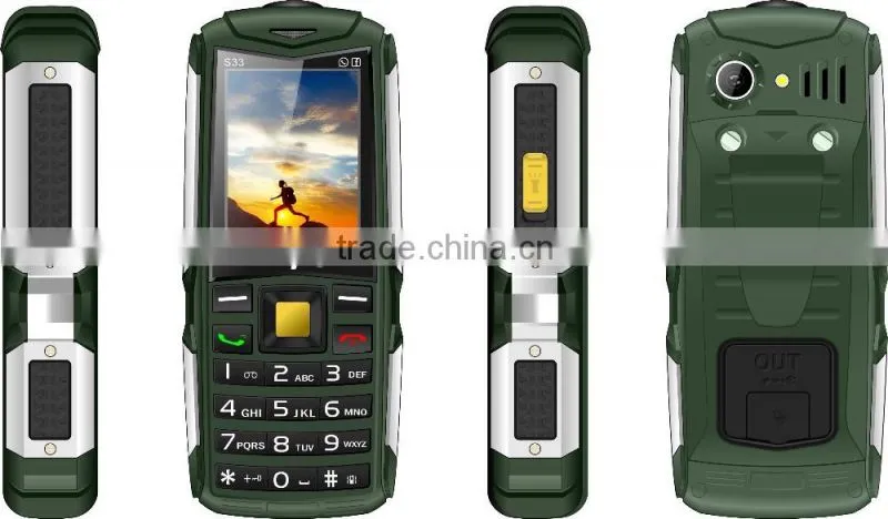 2016 android waterproof rugged brand cell phones S33