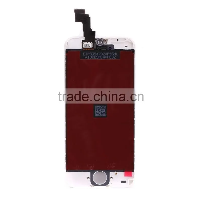 hot sale!!! High quality mobile phone lcd for iphone 5, for iphone 5 lcd touch screen digitizer