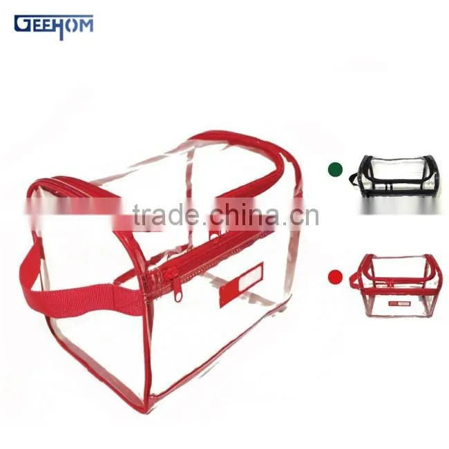 classic travel cosmetic bag customized pvc bag