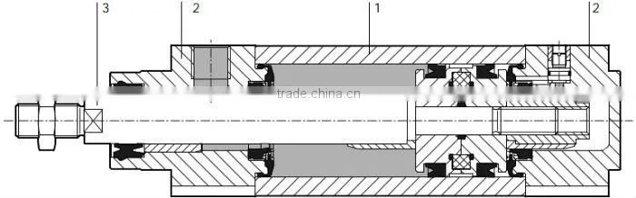 Hot sale FESTO Standard DNC Pneumatic acutator