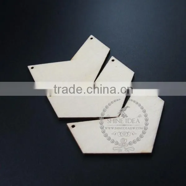 60*30mm natural wood log boomerang charm pendant charm DIY painting charm supplies 1800155