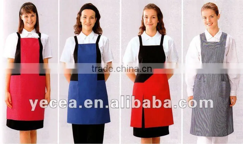 Customer-made resturant chef and waiter apron uniform
