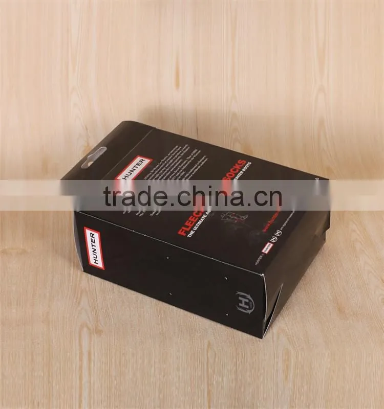 Custom packaging for socks