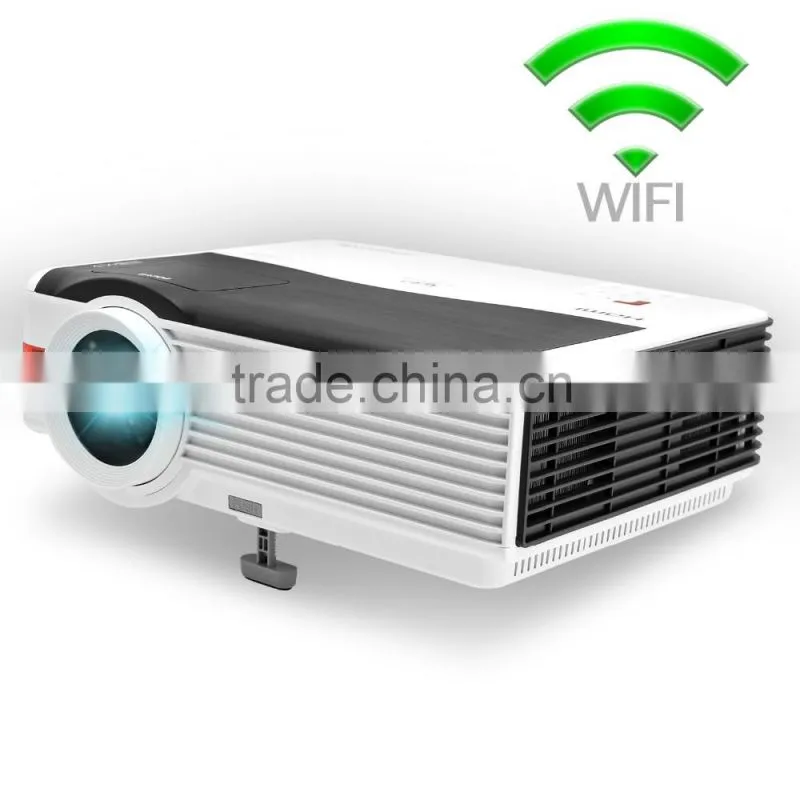 5000Lumens 8000:1 contrast ratio projector support bluetooth WiFi function