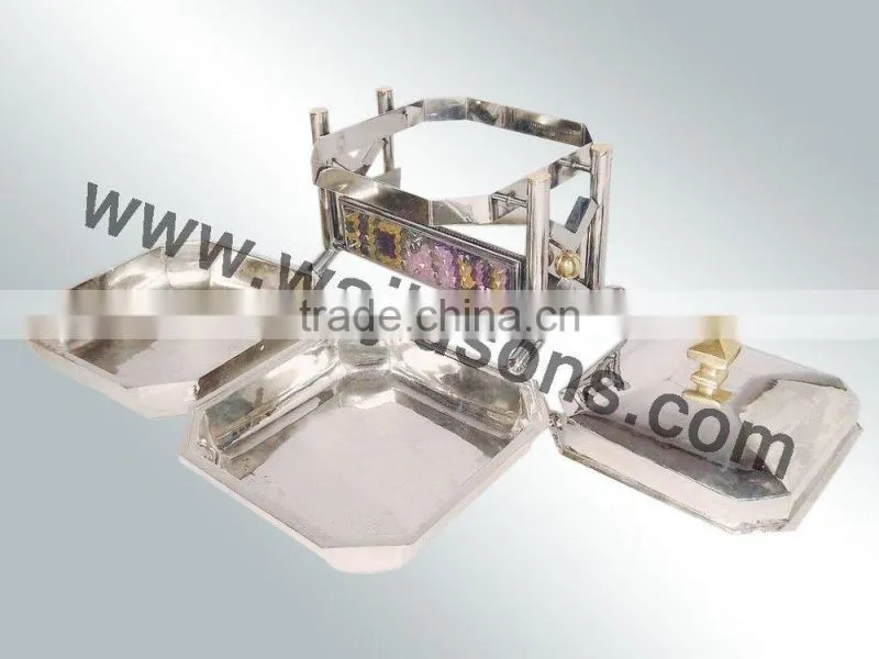 new design handmade chafing dish for sale | 2016 metal made chafing dish | modern chafing dish | brass plated chafing dish