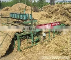 best quality wheat straw waving machine/straw knitting machine