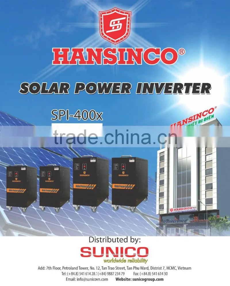 Pure Sine Wave Solar Power/Energy Inverter/ panel SPI-600x