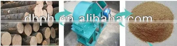 Competitive Price Diesel Engine Wood Crusher with CE Certificated