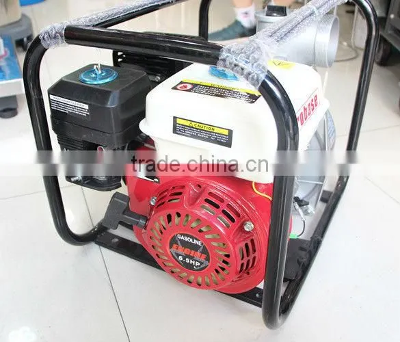 Manufacturer 3'' 80mm 5.5HP gasoline water pump for irrigation for farming Guanzhou supplier
