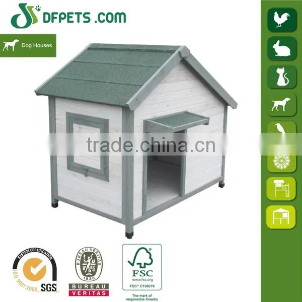 Adjustable Feet Wooden Dog Kennel Buildings