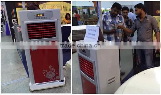 duct portable car air conditioner 3500cmh portable evaporative swamp cooler