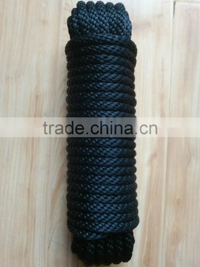 Nylon solid braide rope