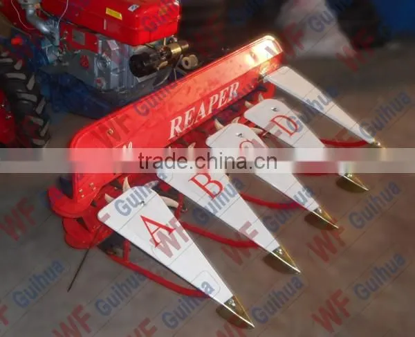 small wheat harvester for 12 hp - 18 hp walking tractor