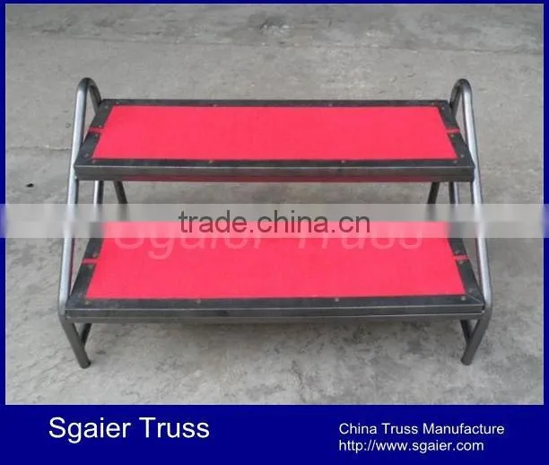 Wholesale Metal folded cheap portable stage with factory price