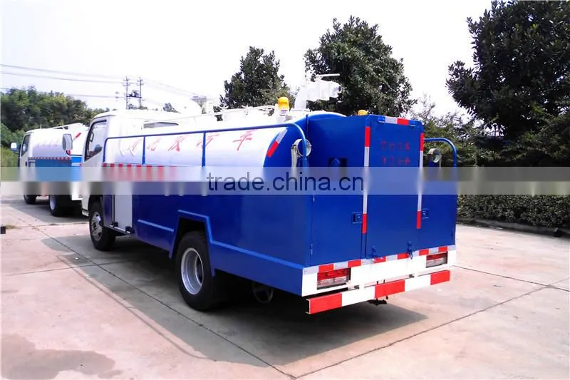 Hubei chengli 6000L Sewer dredge cleaning vehicle