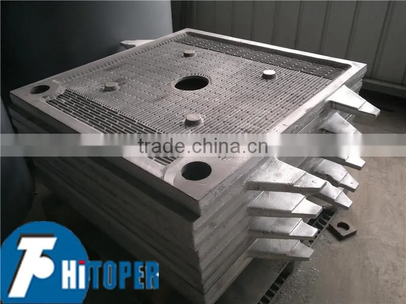 Cast iron plate-frame press filter for palm oil rough fltration and separation