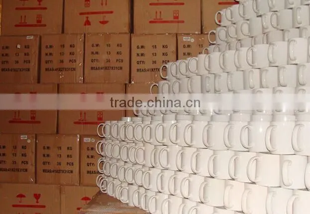 11oz sublimation ready mug Chinese ceramic cup