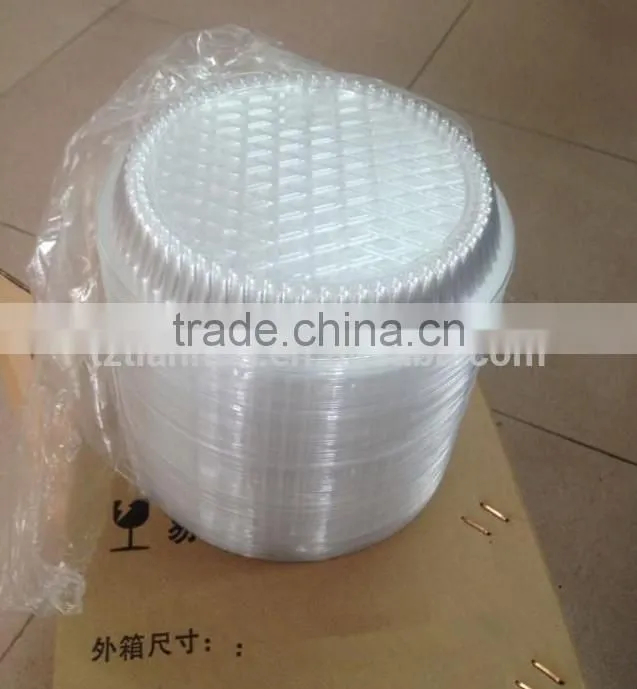 clear plastic lid for tinfoil bowl