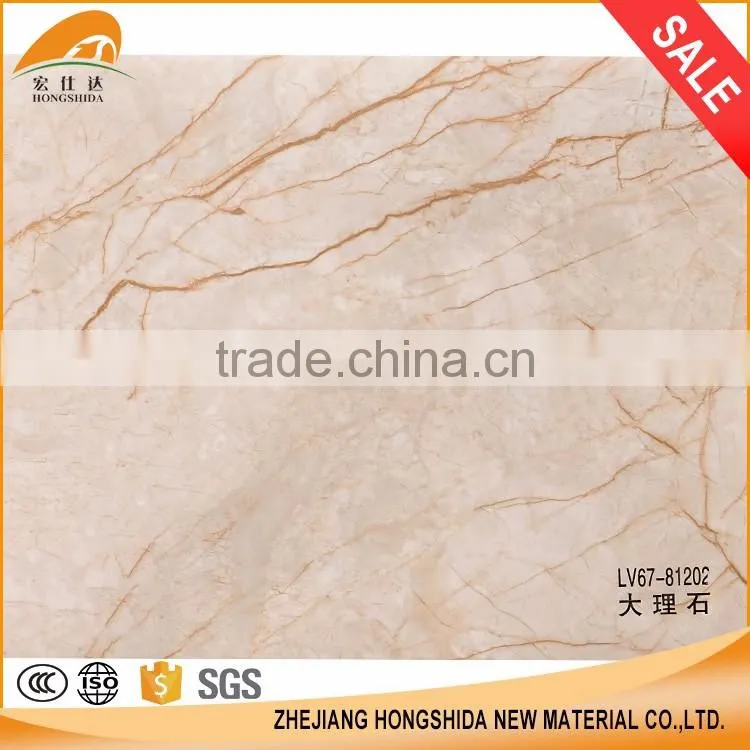 PVC marble series design film decoration PVC foil for wall decoration