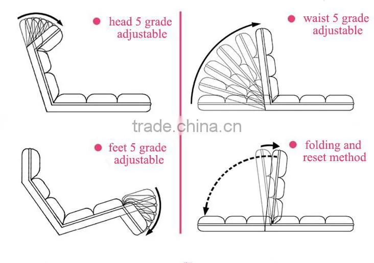 Japanese furniture legless chair, floor chair and floor sofa for living room Floor Chair Sofa