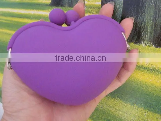 Fashion Silica gel Card Bag Silicone Wallet