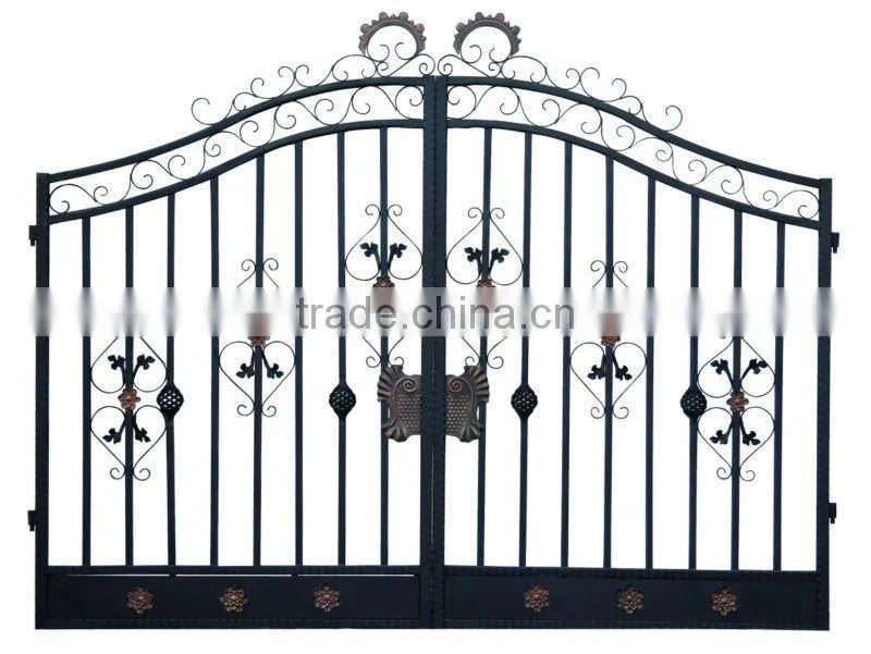 Garden wrought iron gate supplier