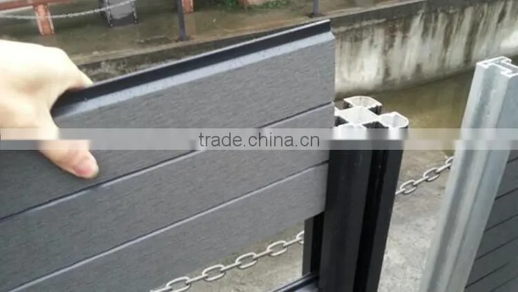 wpc fence screen for decorative garden fencing better than wood fence vinyl fence aluminum fence