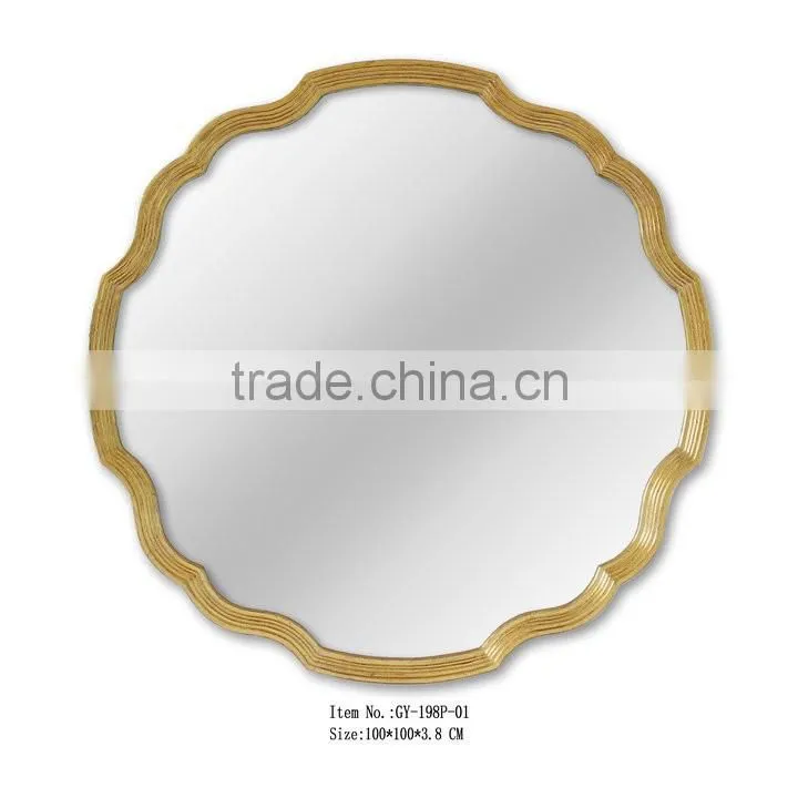 Float shape Pink Decorative wall mirror MH-2282-03