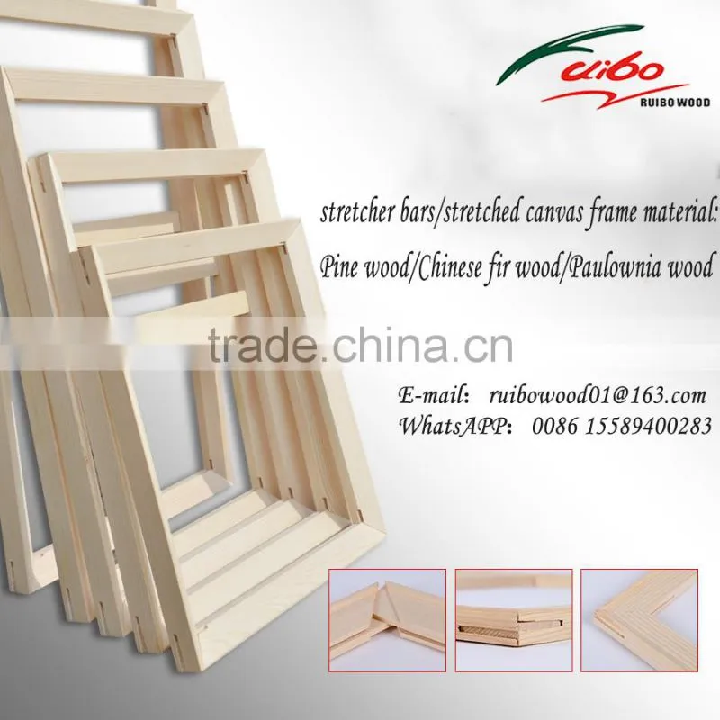 canvas painting stretcher bar/gallery stretcher bar