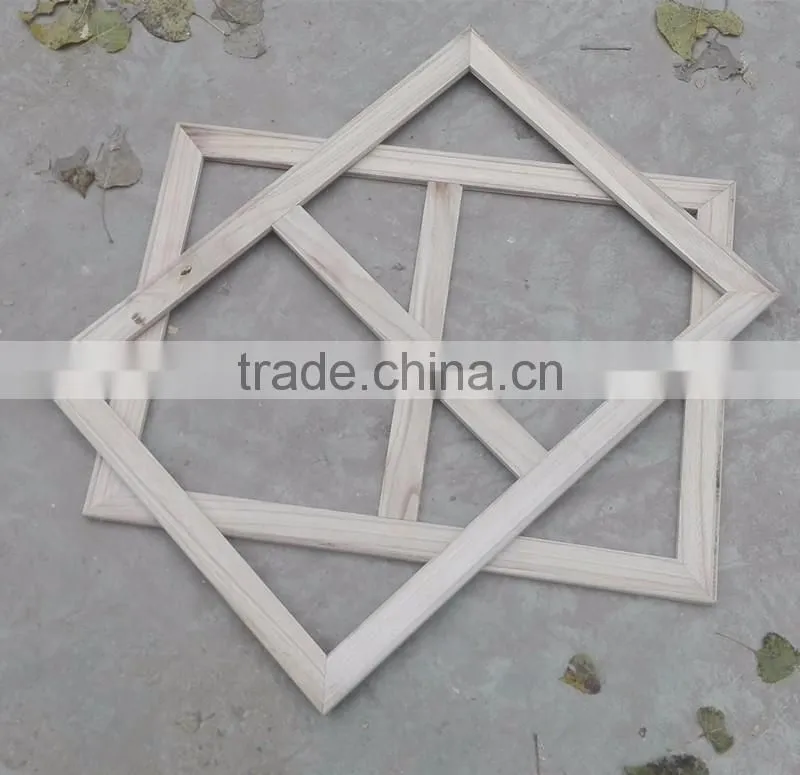 paulownia wood stretcher bars for oil painting canvas