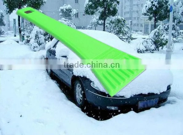 mini car ice breaker, car ice scraper squeegee, plastic ice shovel