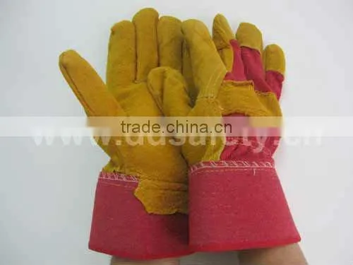 DDSAFETY 2017 Cow Split Leather Welding Gloves Safety Working Gloves